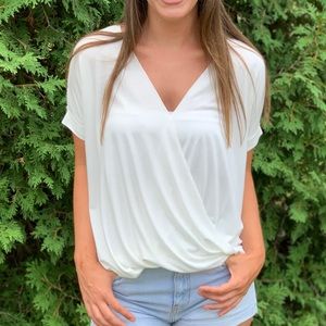 Wrap Top | Ivory
